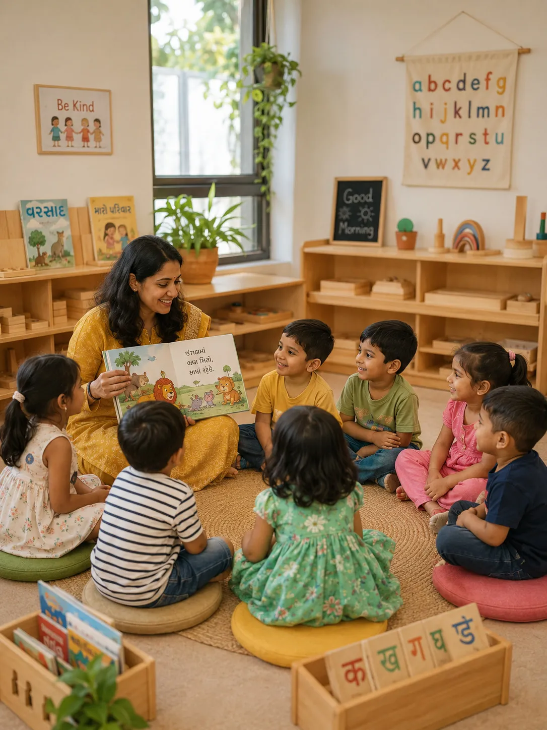 Children in the Nursery programme at Smart Kids